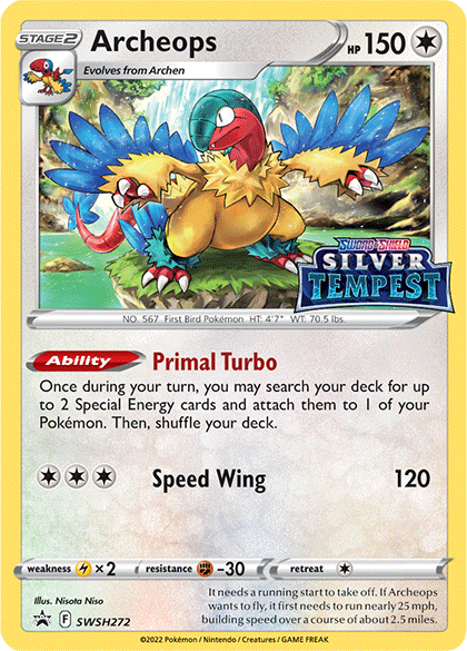 Archeops SWSH272  - Holofoil SWSH Sword & Shield Promo Cards - Promo