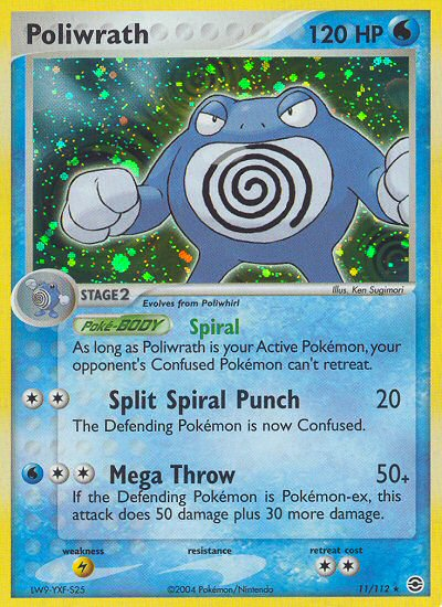 Poliwrath  - Holofoil FireRed & LeafGreen - Holo Rare