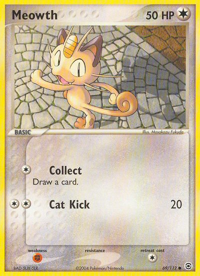 Meowth 069  FireRed & LeafGreen - Common