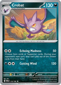 Crobat 112  - Reverse Holofoil SV04 Paradox Rift - Uncommon