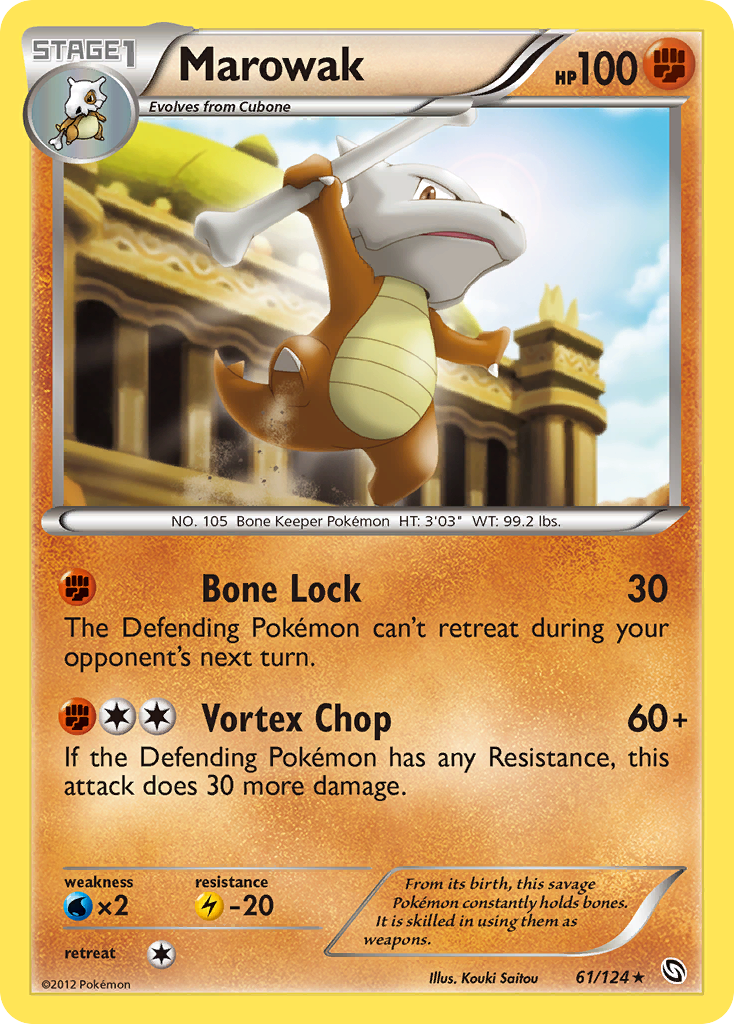 Marowak  Dragons Exalted - Rare