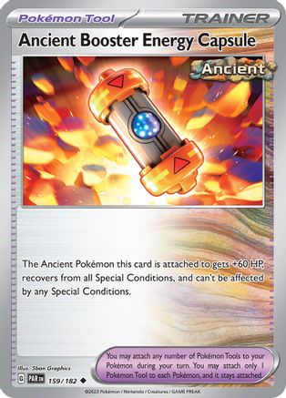 Ancient Booster Energy Capsule 159  SV04 Paradox Rift - Uncommon