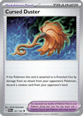 Cursed Duster 161  - Reverse Holofoil SV04 Paradox Rift - Uncommon