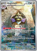 Aegislash 210/182  - Holofoil SV04 Paradox Rift - Illustration Rare