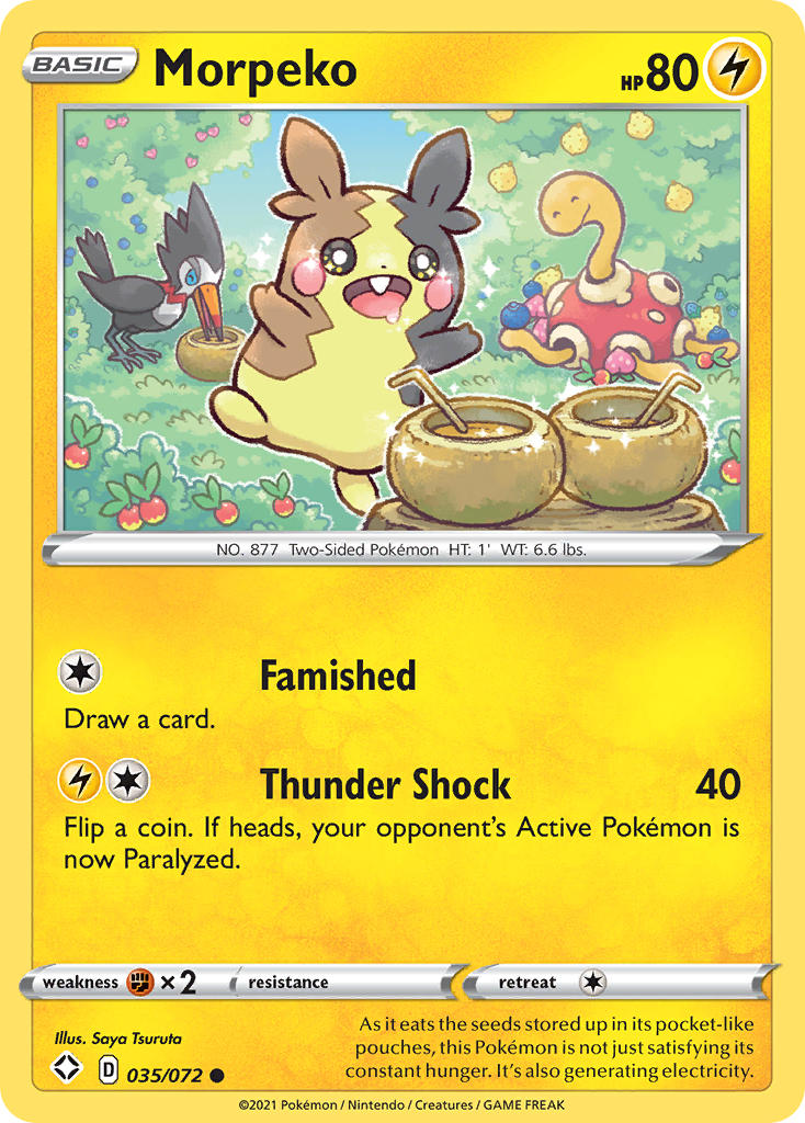 Morpeko (035) 035  Shining Fates - Common