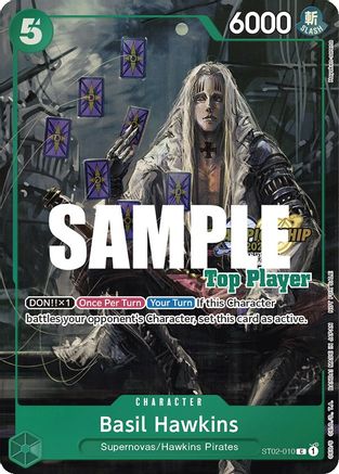 Basil Hawkins (CS 2023 Top Players Pack) (ST02-010) - One Piece Promotion Cards Foil