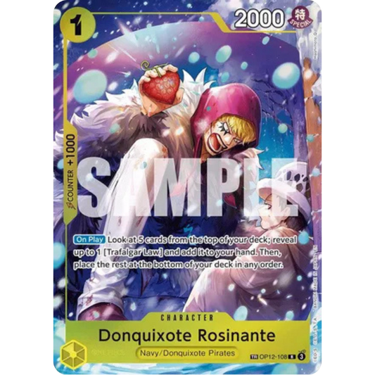Donquixote Rosinante - OP12-108 (OP12-108) - The Azure Sea's Seven Foil