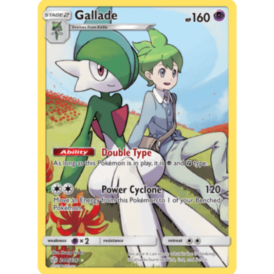 Gallade (Secret) 244/236  - Holofoil SM  Cosmic Eclipse - Secret Rare