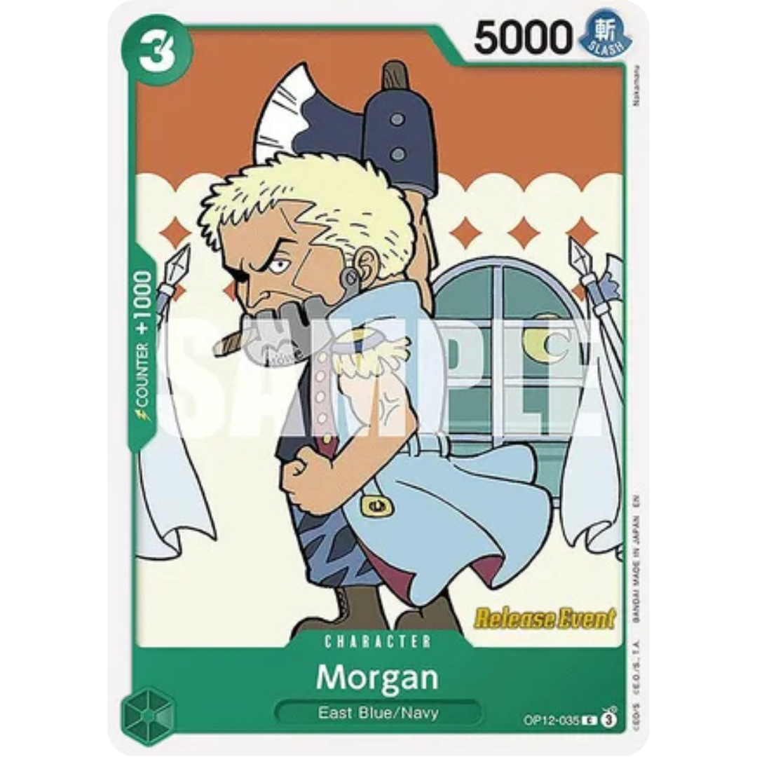 Morgan (OP12-035) - Legacy of the Master Release Event Cards