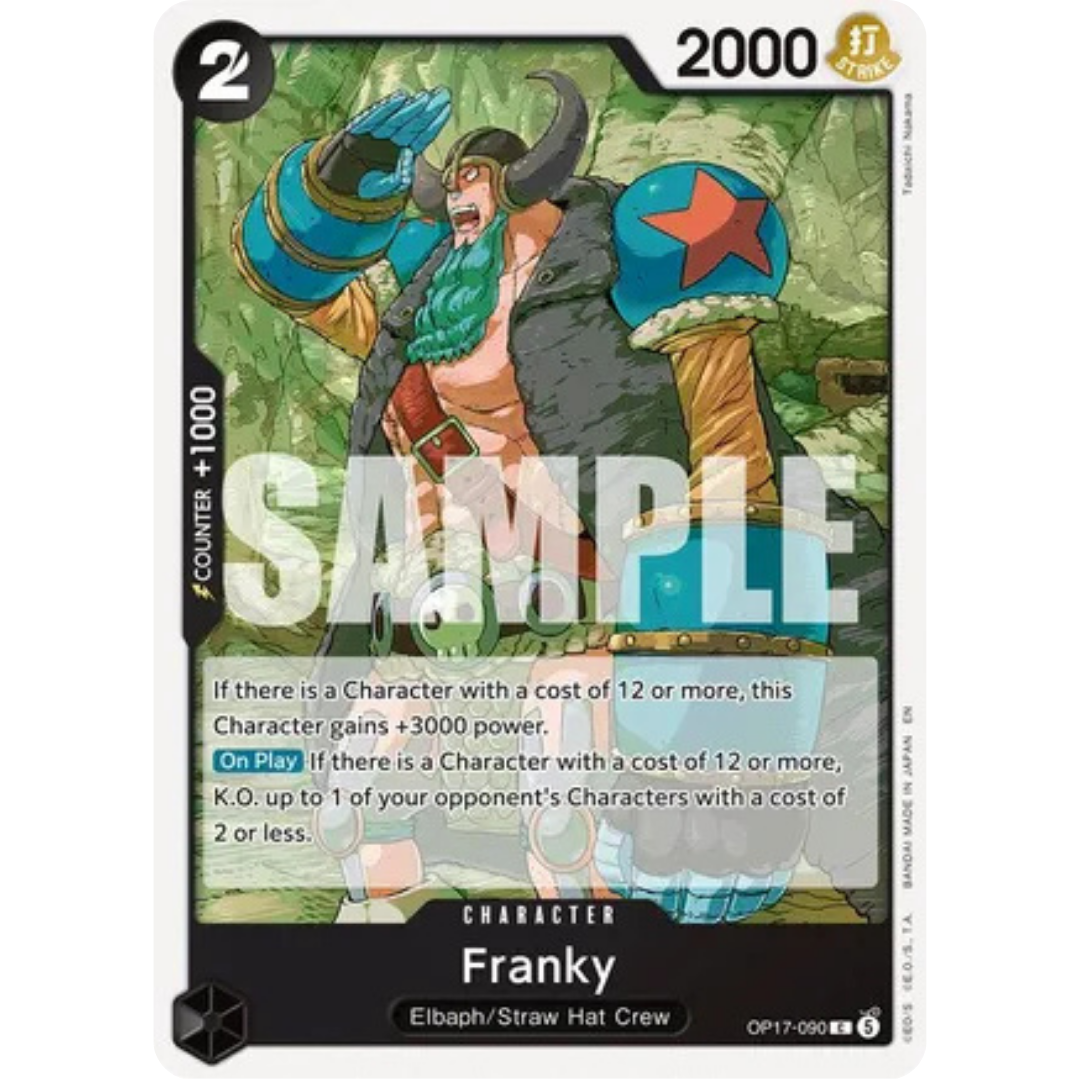 Franky (OP17-090) - The World's Strongest Warriors