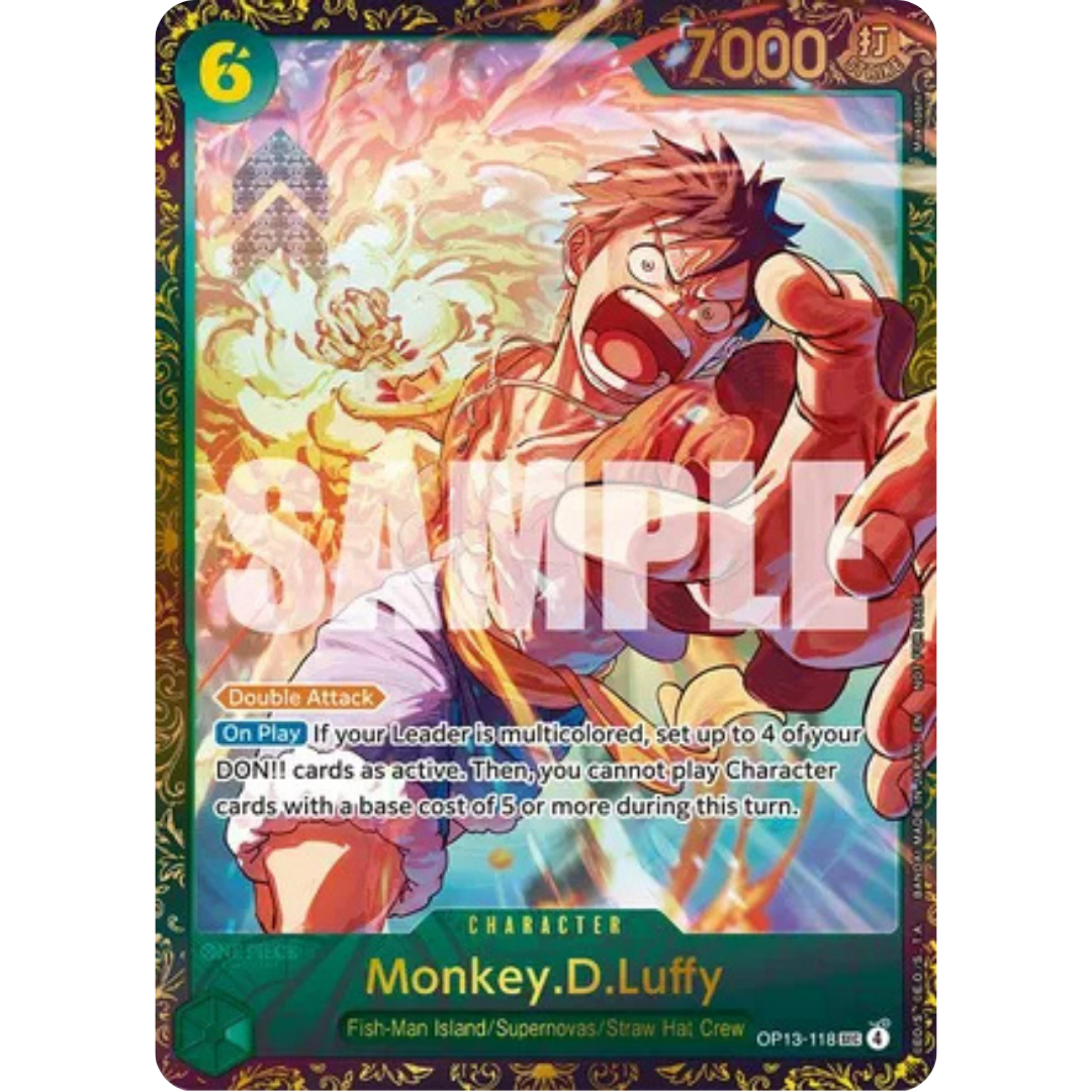 Monkey.D.Luffy (Treasure Cup March 2026) (OP13-118) - One Piece Promotion Cards Foil