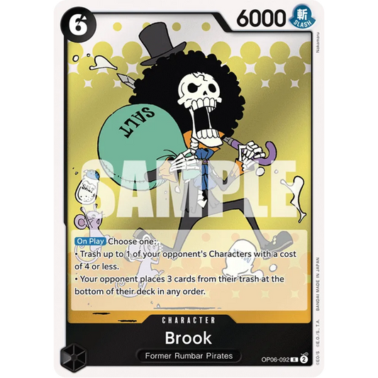 Brook (OP06-092) - Wings of the Captain Foil