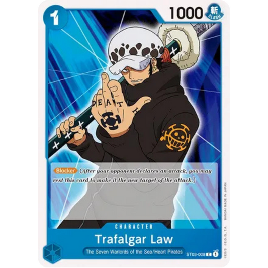 Trafalgar Law (ST03-008) (ST03-008) - Starter Deck 17: BLUE Donquixote Doflamingo