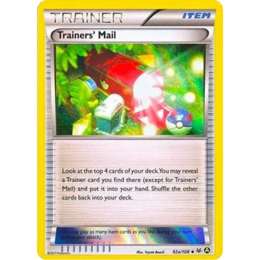 Trainers' Mail 92a/108  - Holofoil Alternate Art Promos - Promo