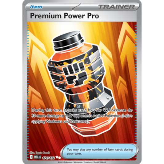 Premium Power Pro 174/132  - Holofoil ME01 Mega Evolution - Ultra Rare