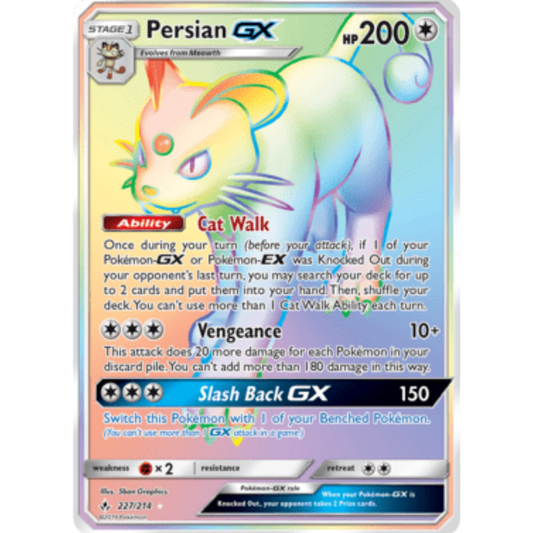 Persian GX (227/214) [Sun & Moon: Unbroken Bonds]