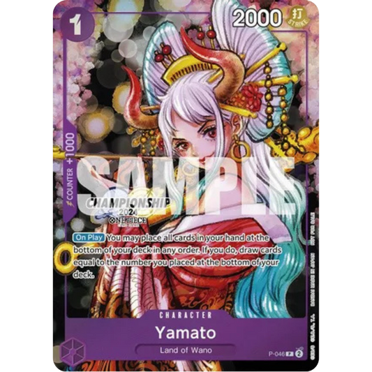 Yamato (CS 2024 Event Pack Finalist) (P-046) - One Piece Promotion Cards Foil