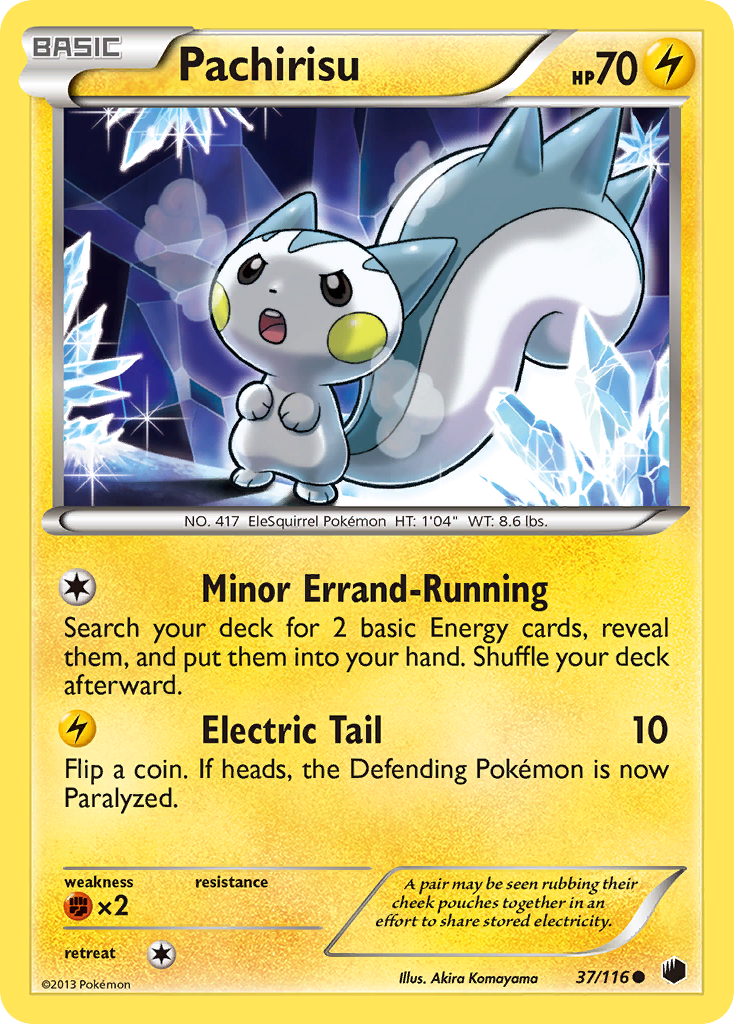Pachirisu 037  Plasma Freeze - Common