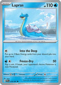 Lapras 016  - Reverse Holofoil SV Paldean Fates - Common