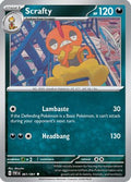 Scrafty 061  SV Paldean Fates - Uncommon