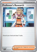 Professor's Research [Professor Sada] 087/091  - Reverse Holofoil SV Paldean Fates - Rare