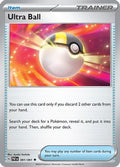 Ultra Ball 091  - Reverse Holofoil SV Paldean Fates - Uncommon