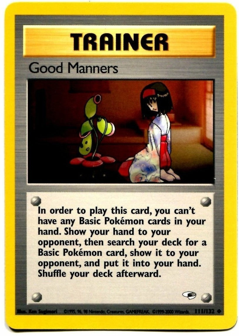 Good Manners 111  - Unlimited Gym Heroes - Uncommon