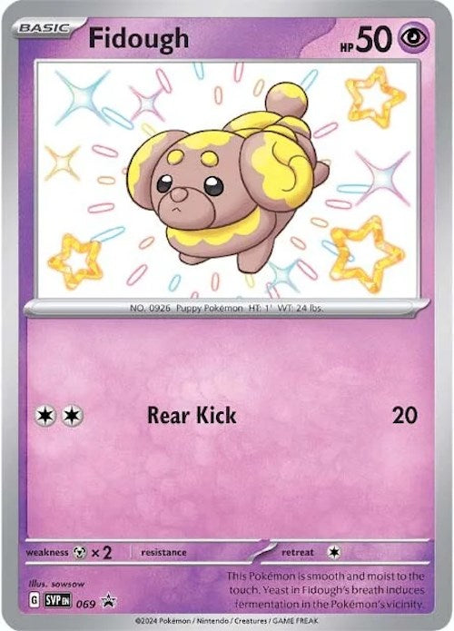 Fidough 069  - Holofoil SV Scarlet & Violet Promo Cards - Promo