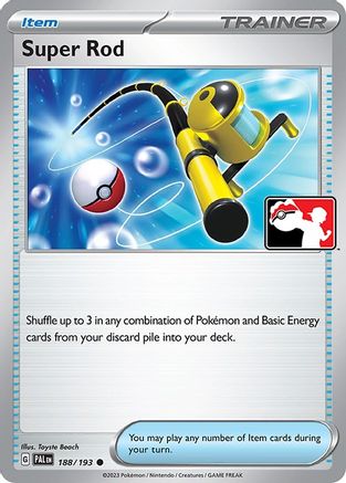 Super Rod 188  - Holofoil Prize Pack Series Cards - Common