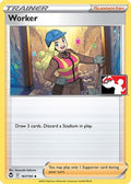 Worker 167/195  - Holofoil Prize Pack Series Cards - Uncommon