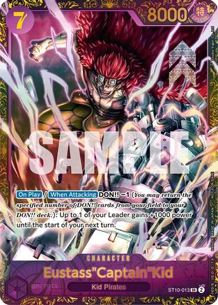 Eustass"Captain"Kid - ST10-013 (ST10-013) - One Piece Promotion Cards Foil