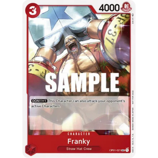 Franky (Tournament Pack Vol. 2) (OP01-021) - One Piece Promotion Cards
