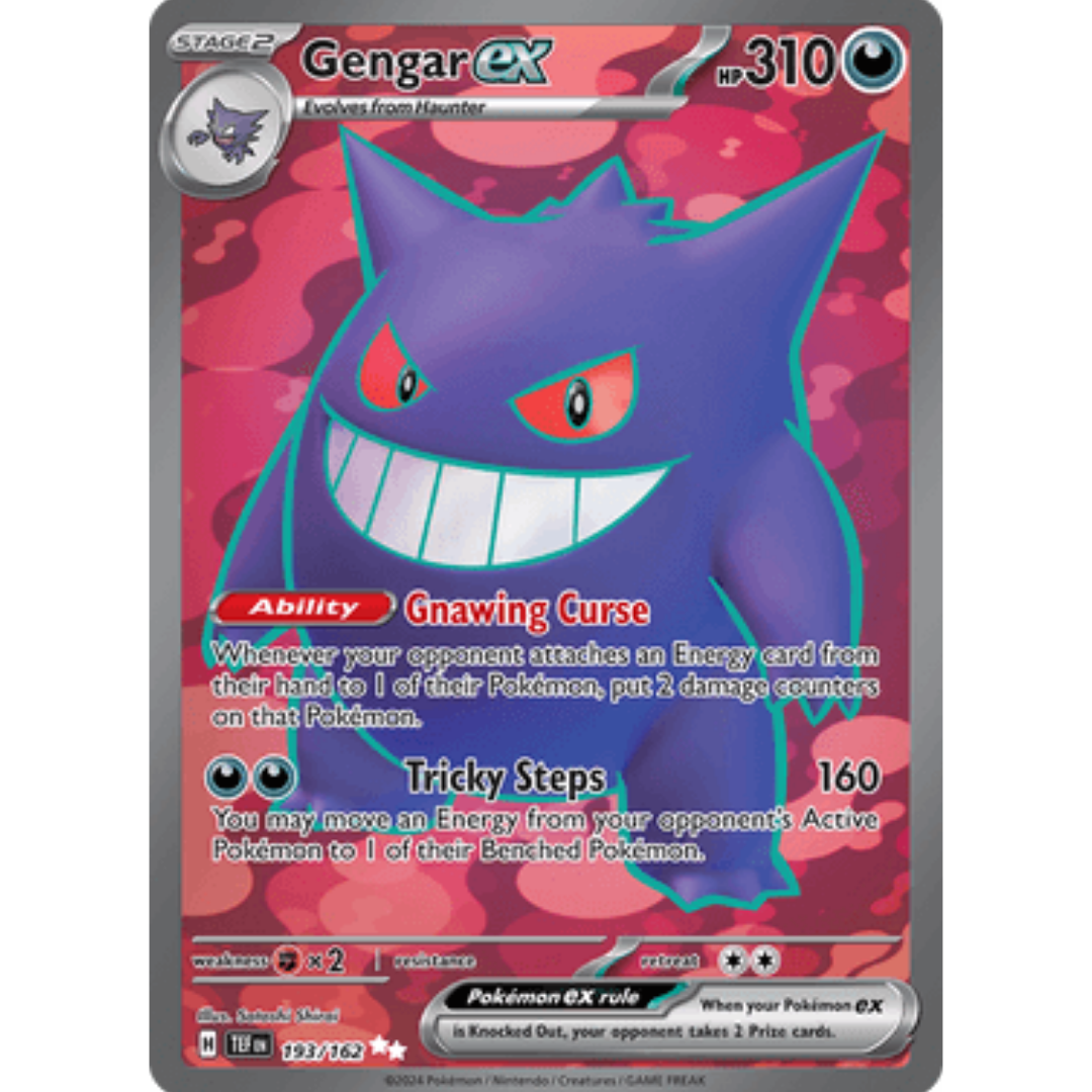 Gengar ex (193/162) [Scarlet & Violet: Temporal Forces]