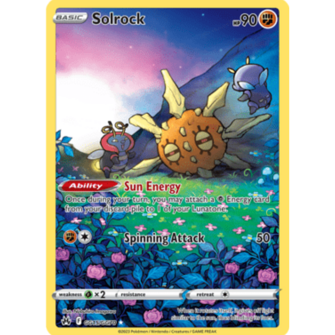 Solrock (GG15/GG70) [Sword & Shield: Crown Zenith]