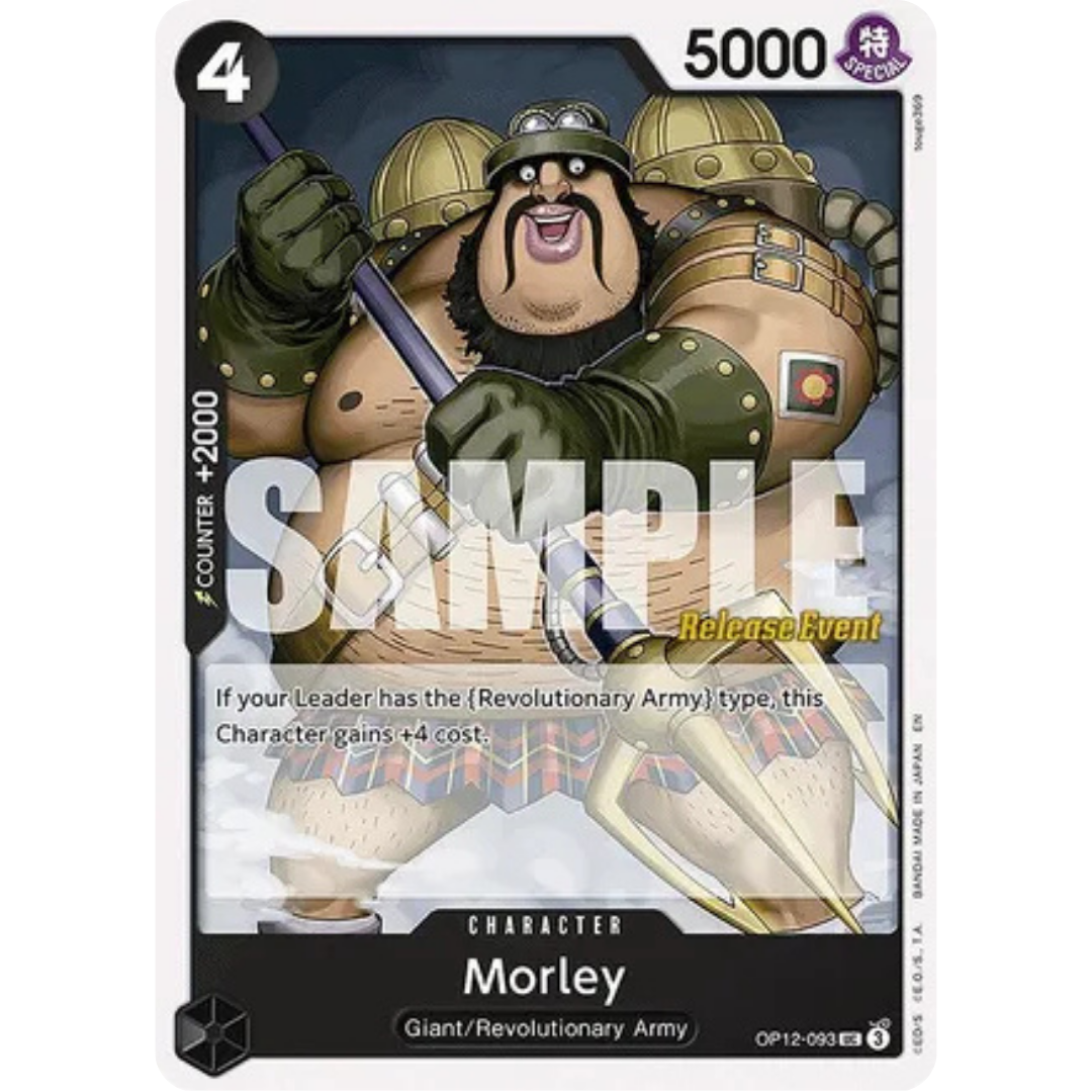 Morley (OP12-093) - Legacy of the Master Release Event Cards