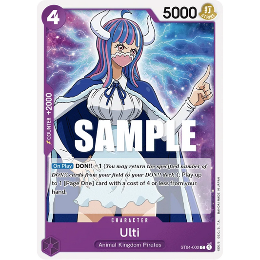 Ulti (ST04-002) - Starter Deck 4: Animal Kingdom Pirates