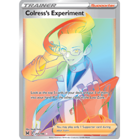 Colress's Experiment (205/196) [Sword & Shield: Lost Origin]