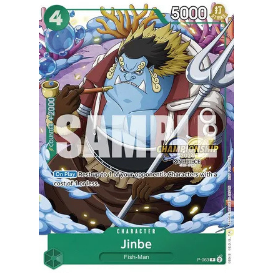 Jinbe (CS 2024 Event Pack) (P-063) - One Piece Promotion Cards Foil