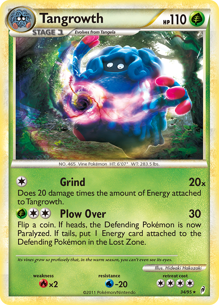 Tangrowth  Call of Legends - Rare