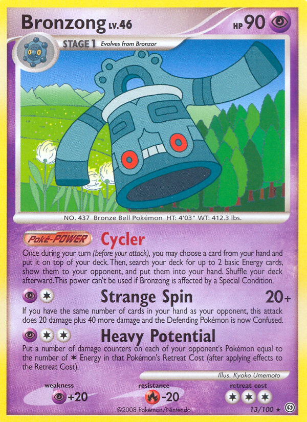 Bronzong  Stormfront - Rare