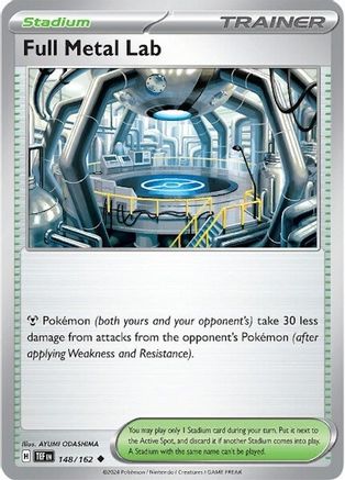 Full Metal Lab 148  - Reverse Holofoil SV05 Temporal Forces - Uncommon