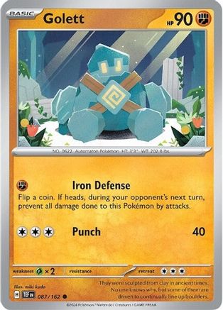 Golett 087  - Reverse Holofoil SV05 Temporal Forces - Common