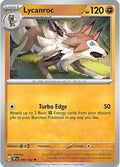 Lycanroc 090  - Reverse Holofoil SV05 Temporal Forces - Uncommon