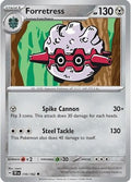 Forretress 110  - Reverse Holofoil SV05 Temporal Forces - Uncommon