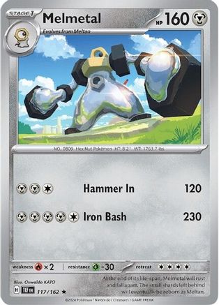 Melmetal 117  - Holofoil SV05 Temporal Forces - Rare