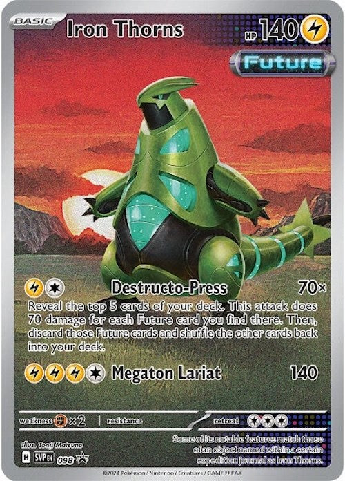 Iron Thorns 098  - Holofoil SV Scarlet & Violet Promo Cards - Promo