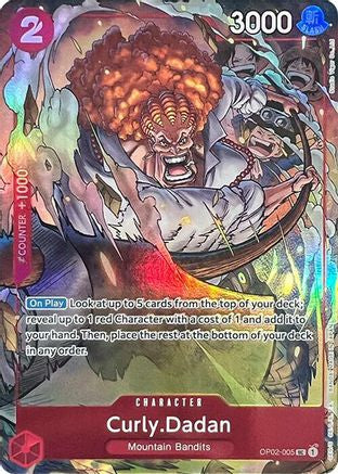 Curly.Dadan (Premium Card Collection -Best Selection Vol. 1-) (OP02-005) - One Piece Promotion Cards Foil