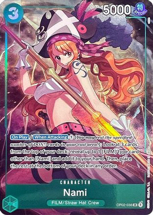 Nami (Premium Card Collection -Best Selection Vol. 1-) (OP02-036) - One Piece Promotion Cards Foil