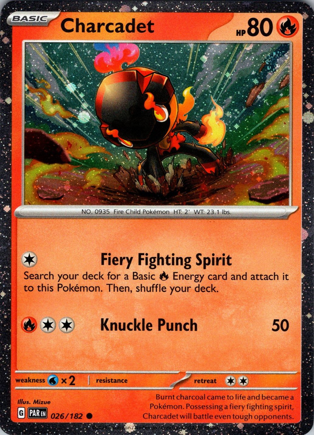 Charcadet 026/182  - Holofoil Miscellaneous Cards & Products - Promo