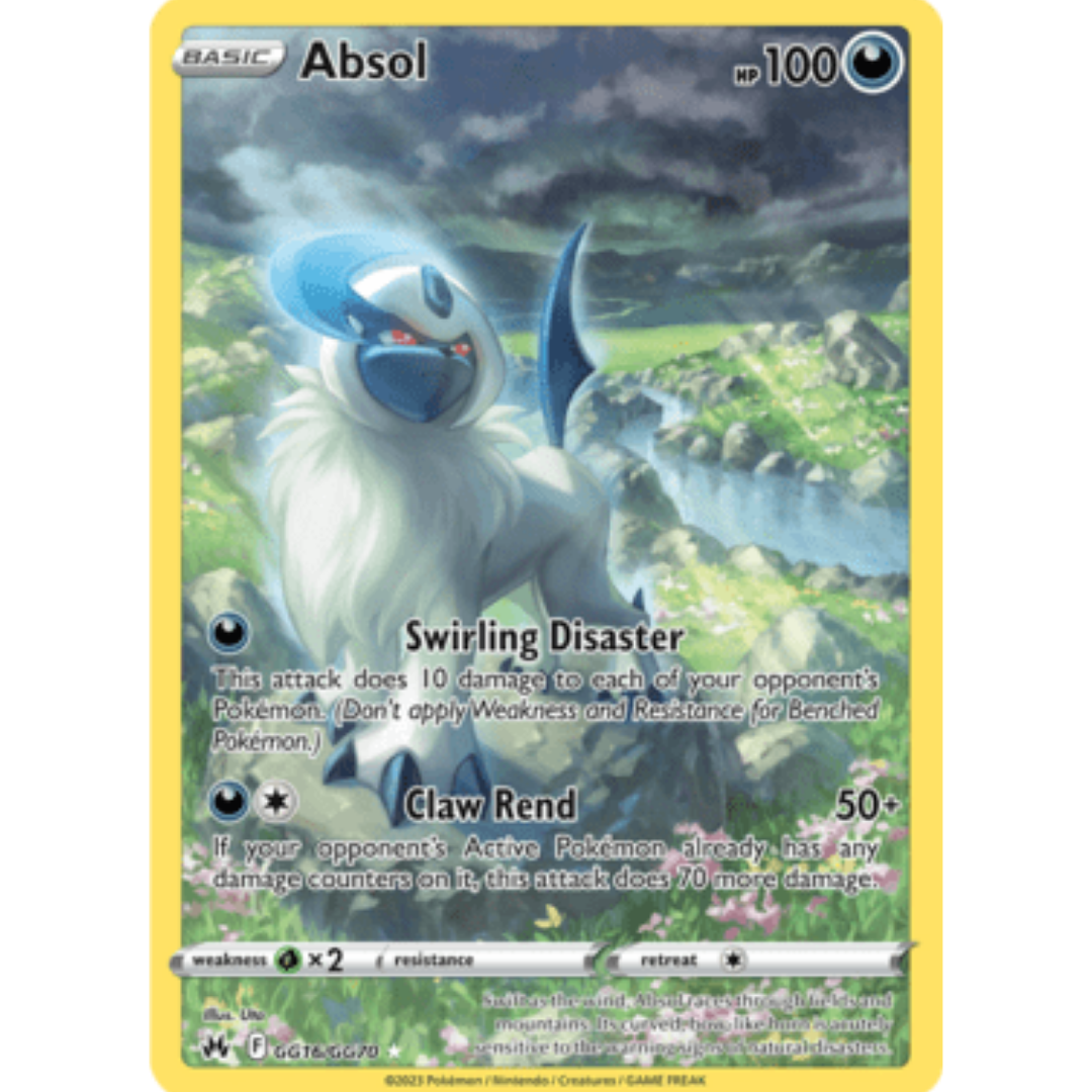 Absol GG16/GG70  - Holofoil Crown Zenith Galarian Gallery - Ultra Rare